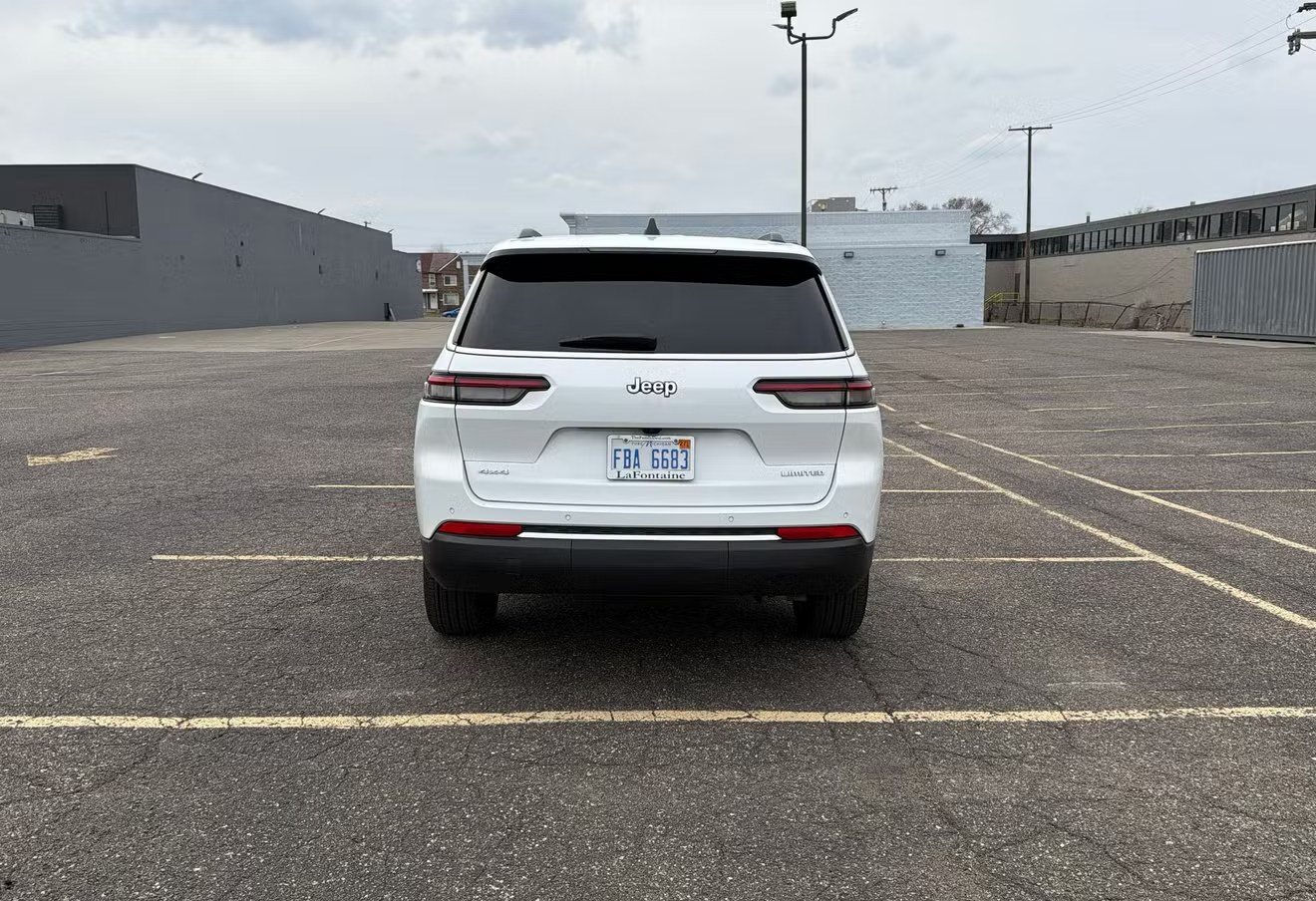 2025 Jeep Grand Cherokee L Limited — Rear view